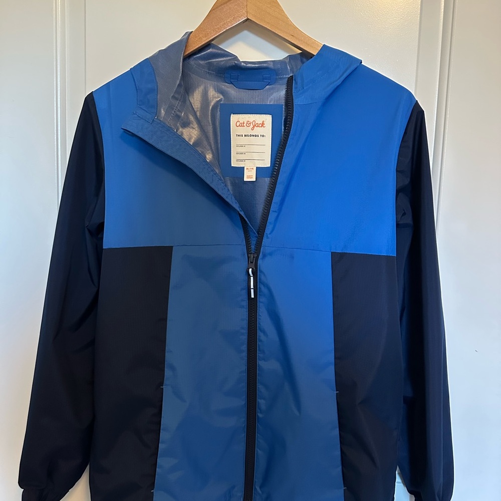 Cat & Jack Blue Raincoat - Picture 4 of 10